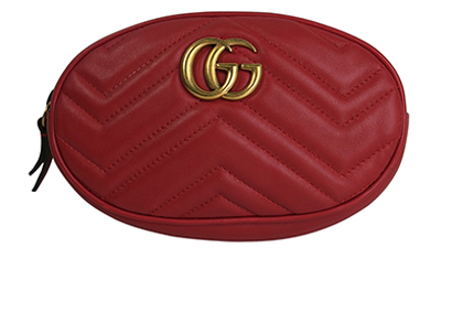 GG Marmont Matelasse Belt Bag, front view